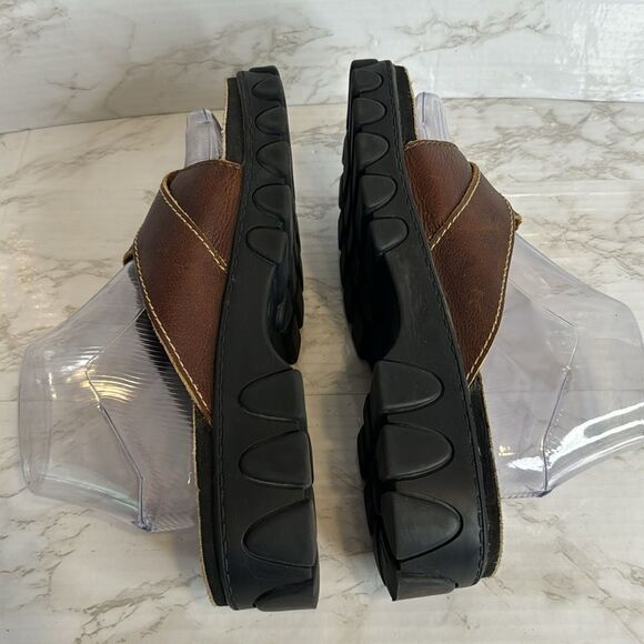 mia ladies chunky platform open toe sandals size 10 M y2k cute retro - Picture 7 of 9